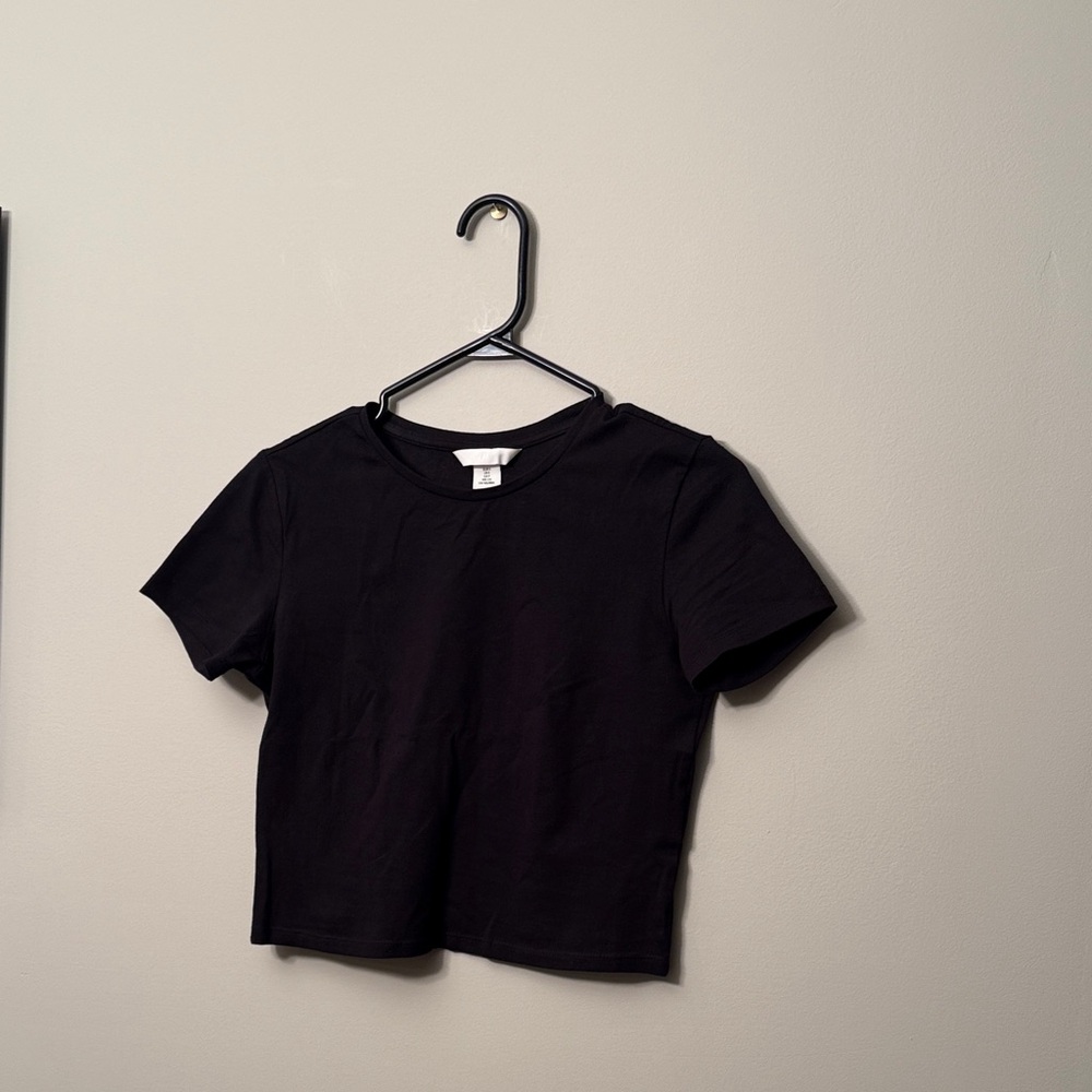 H&M Black Casual Top